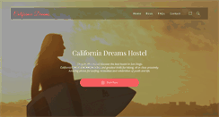 Desktop Screenshot of californiadreamshostel.com